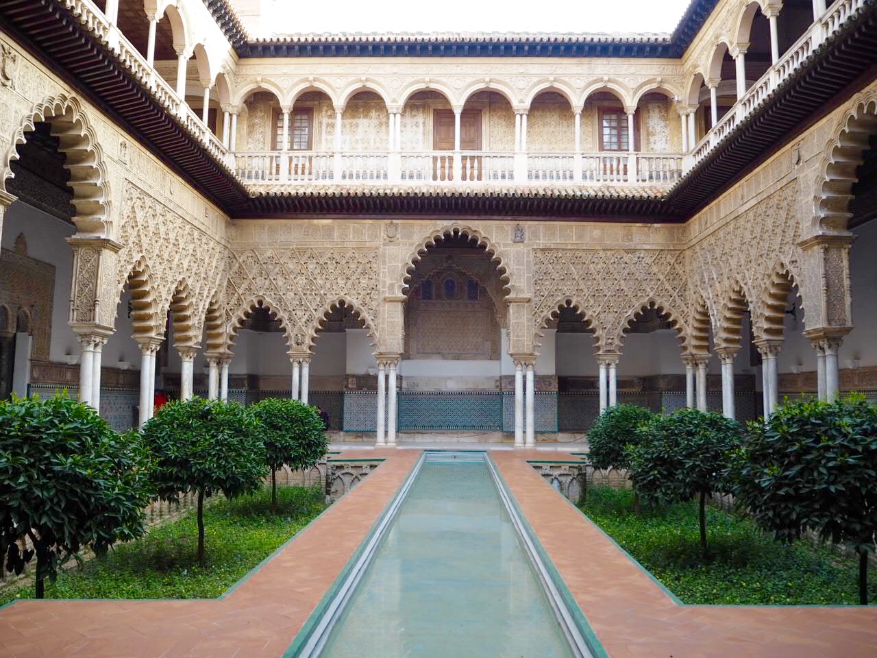 Alcazar Gardens Seville 