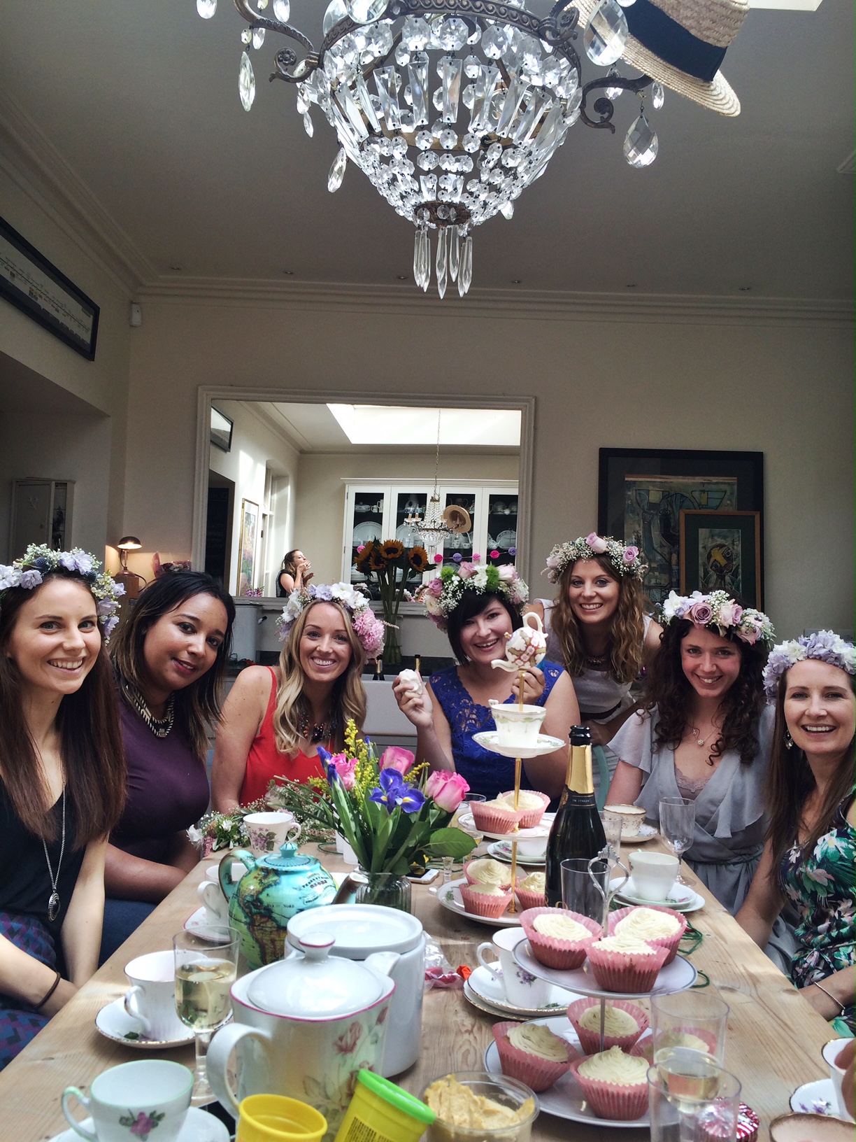 Flower Crown Making Hen Do