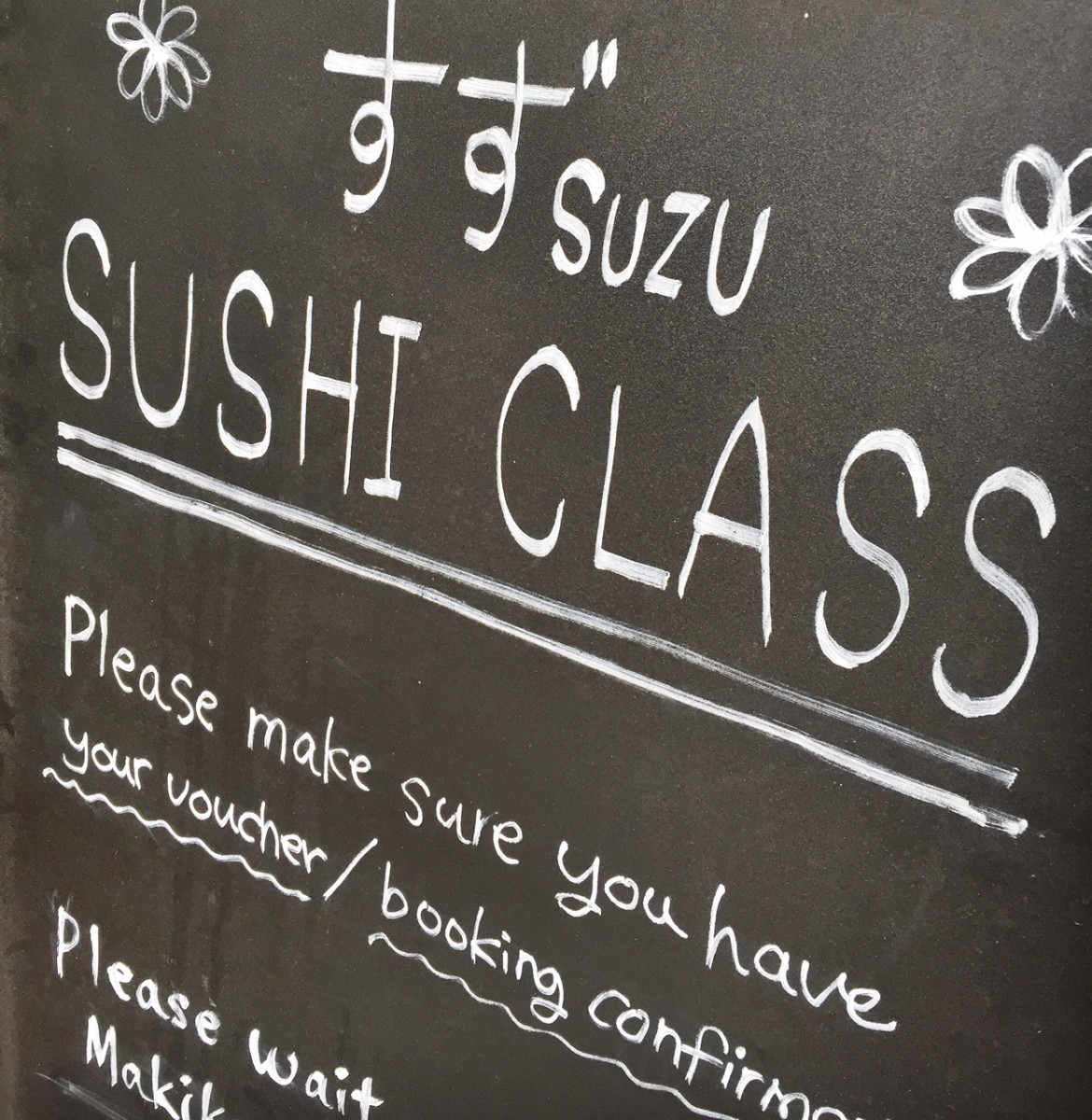 Sushi Making Class London Hammersmith