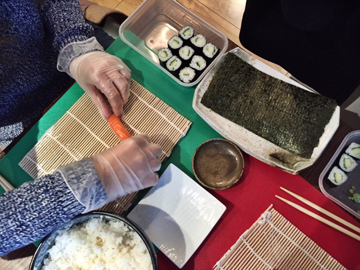 Sushi Making Class London Hammersmith