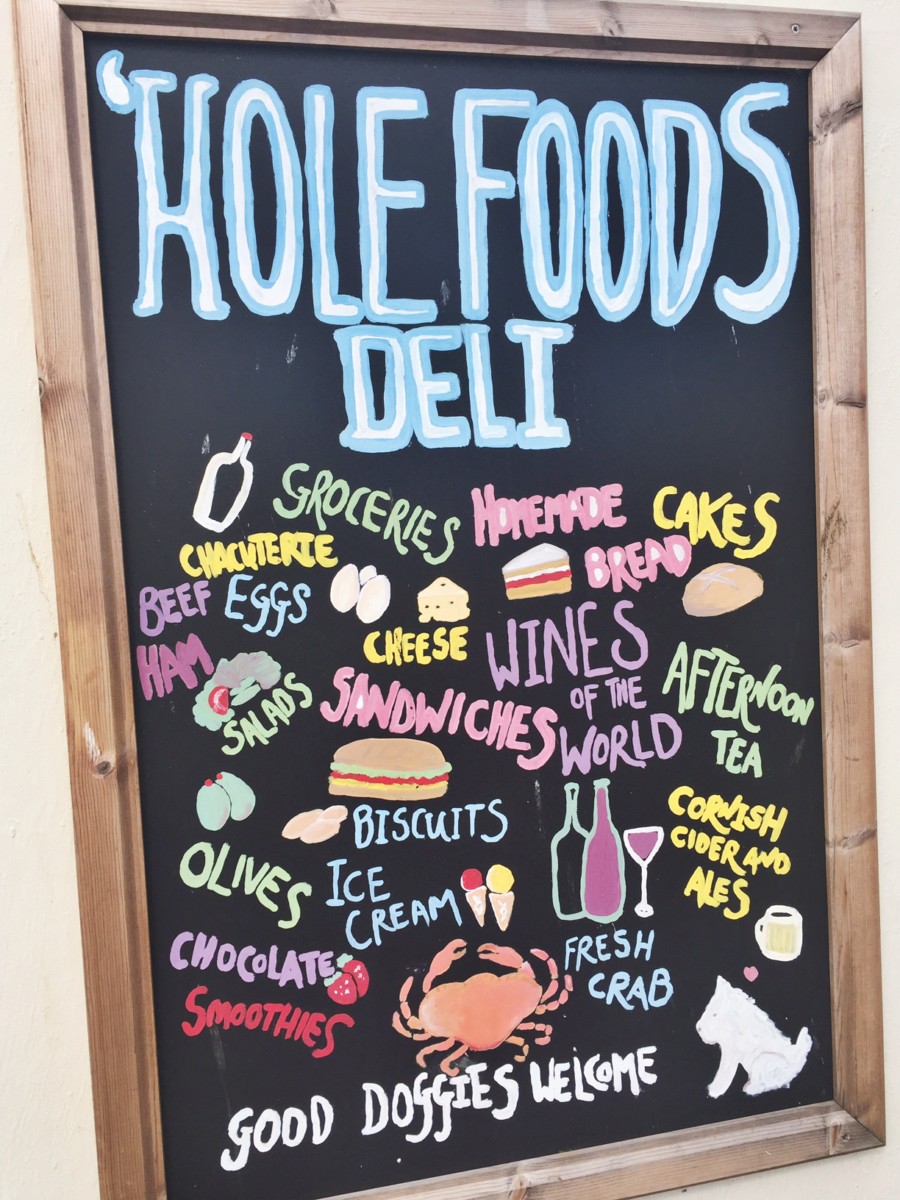 Hole Foods Deli in Mousehole, Penzance, Cornwall 