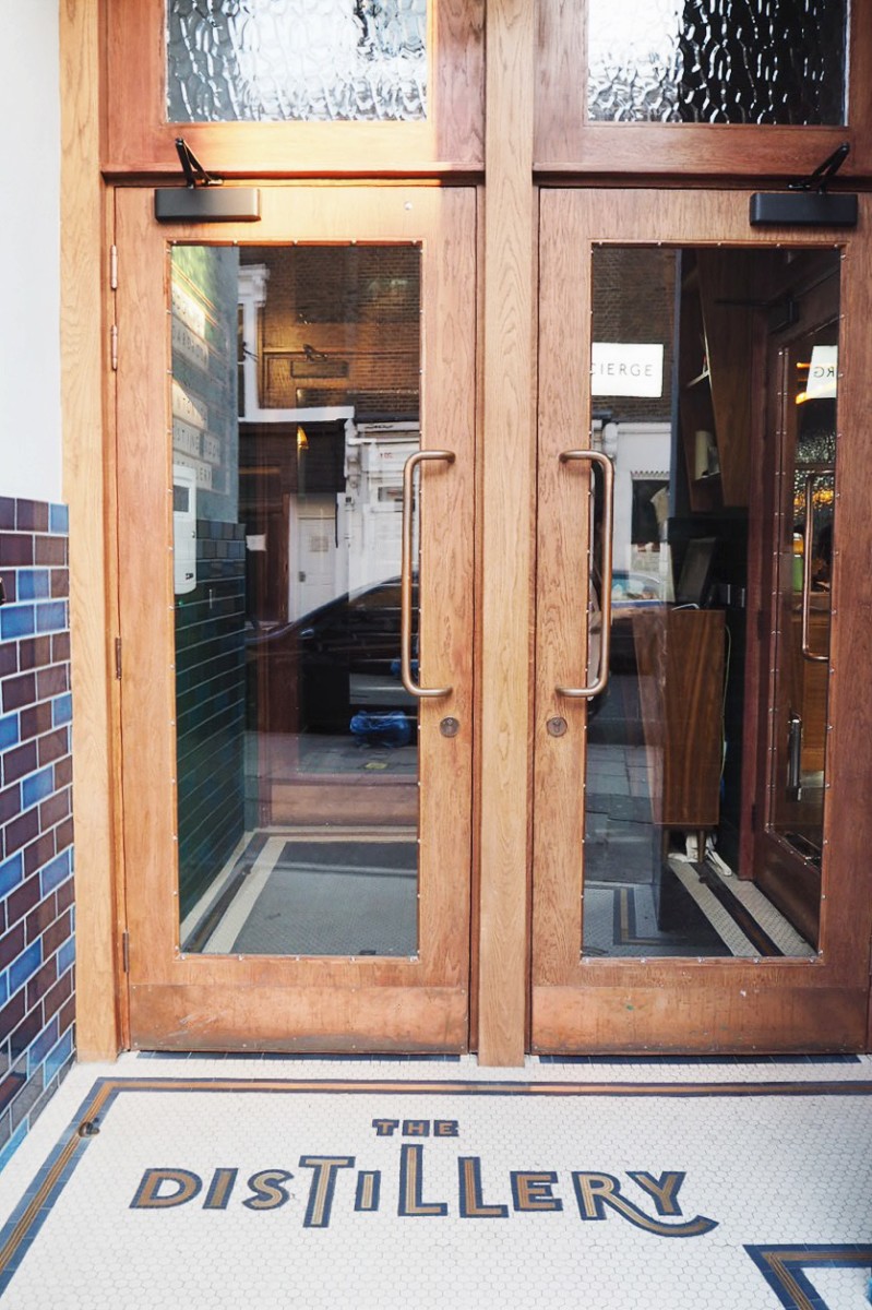 Portobello Road Gin Distillery Entrance Doors