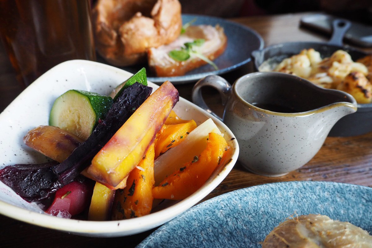 Portobello Road Gin Distillery Sunday Roast Veggies