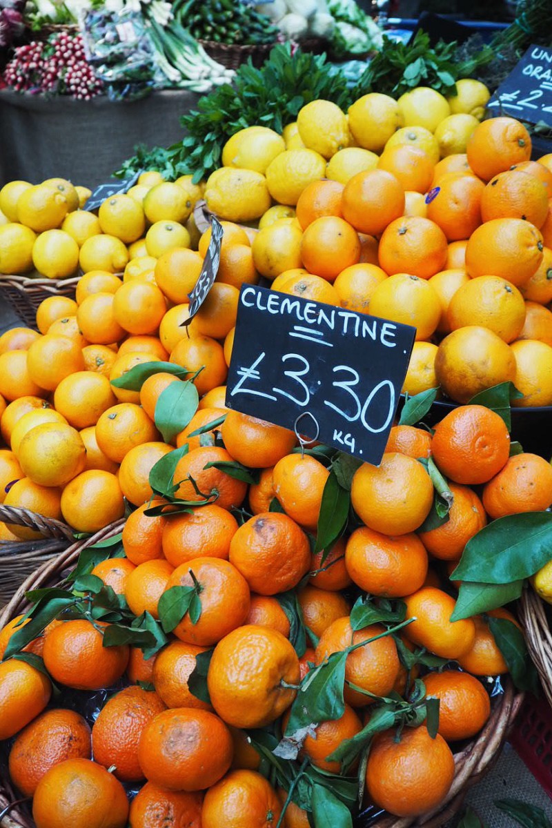 Borough Market Oranges and Lemons