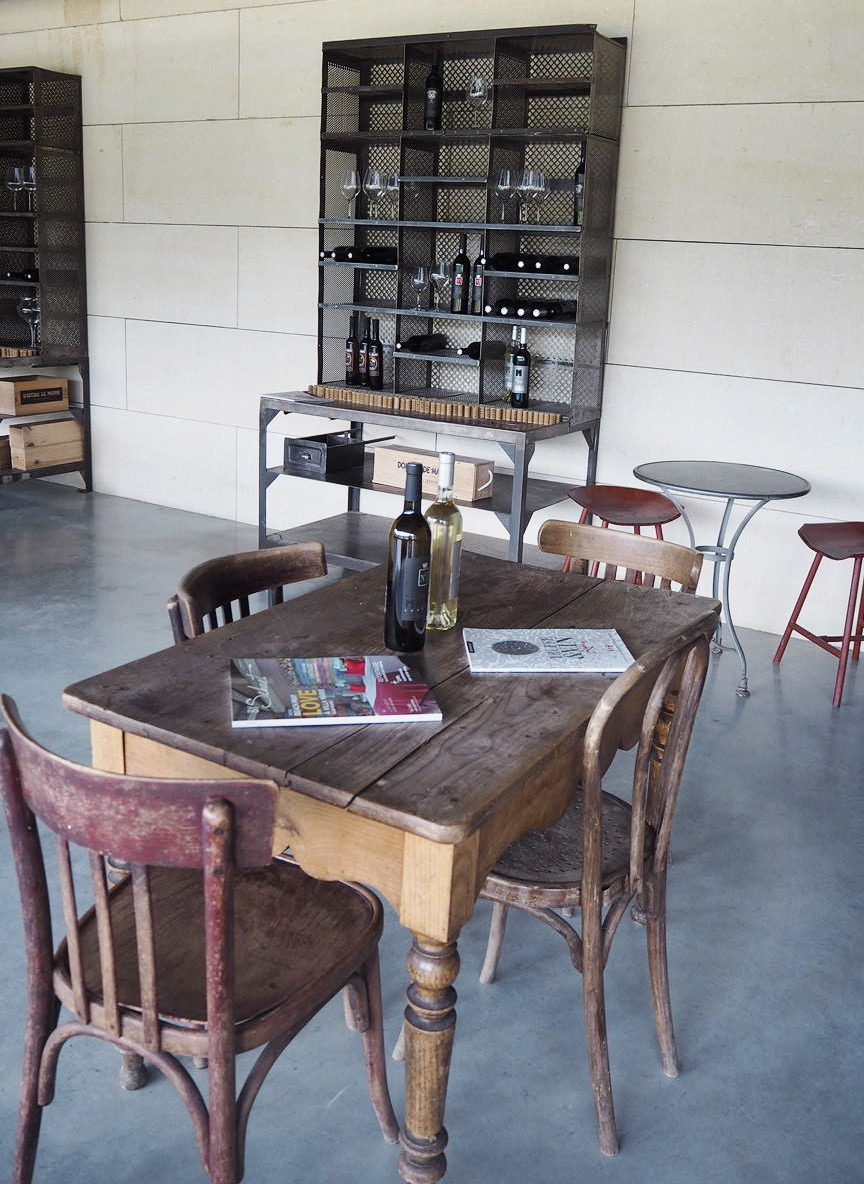 La Bastide de Marie wine tasting room 2