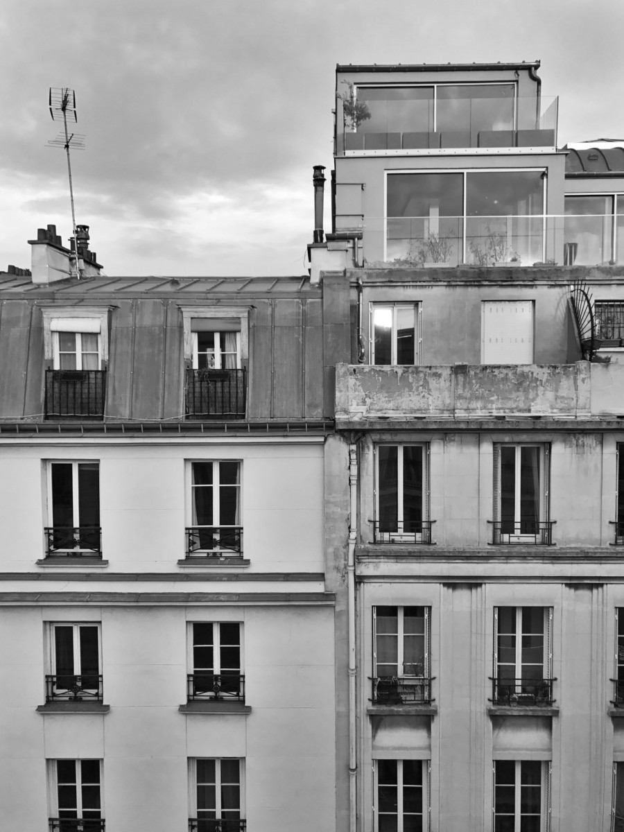 Le Pigalle Paris Bedroom Rooftop Views