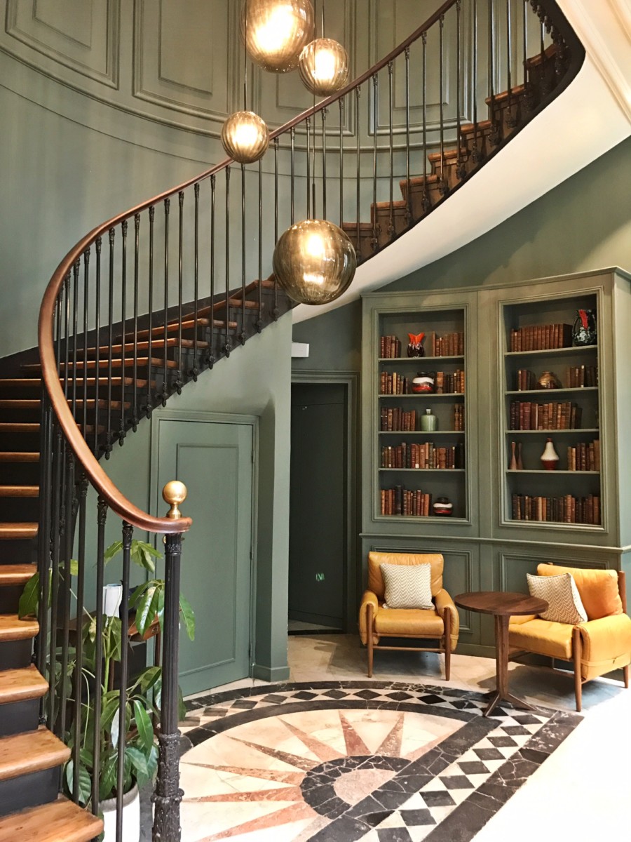 The Hoxton Paris Hotel Lobby Staircase