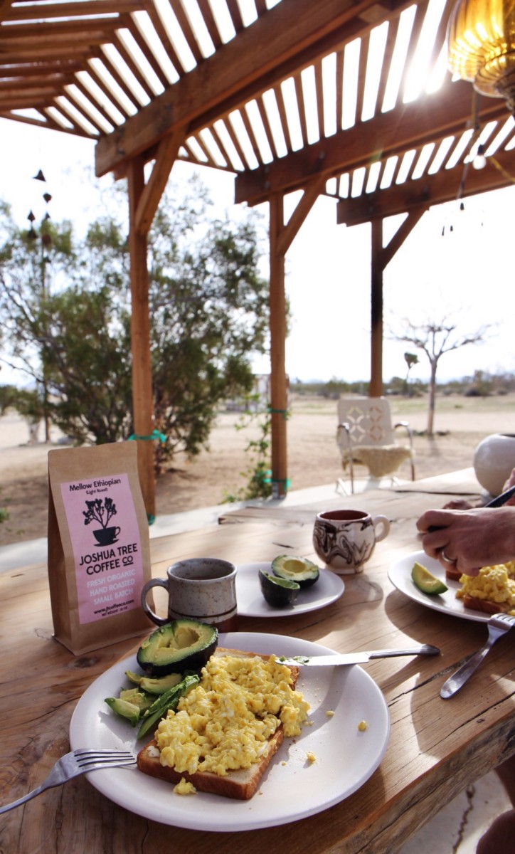 Joshua Tree Coffee Company Camping